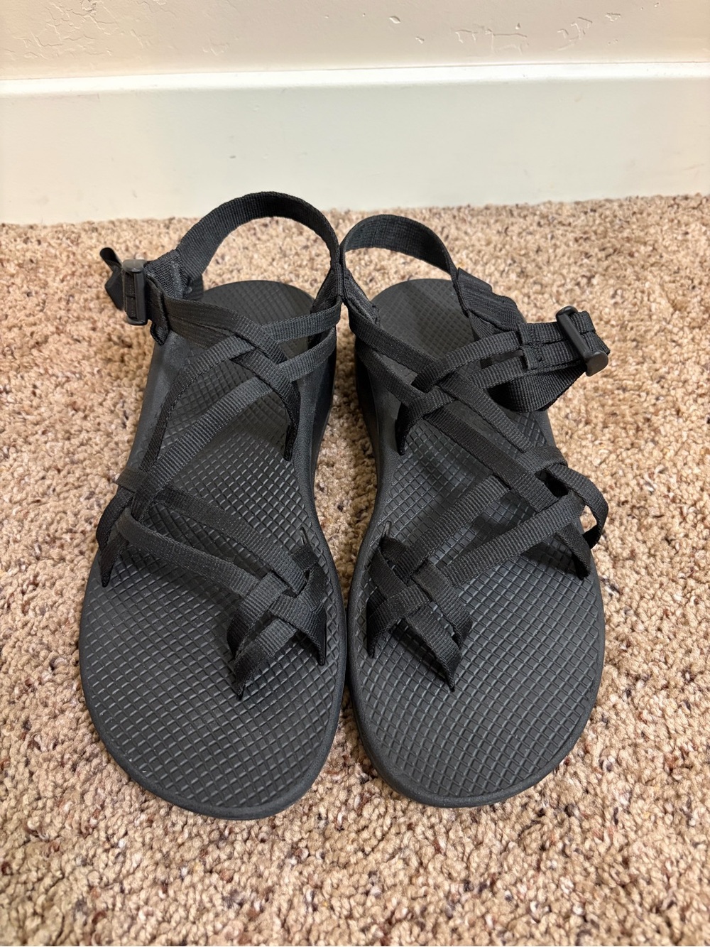 Chaco Womens ZX/2 Dual Strap Classic Black Sandal Size 11
